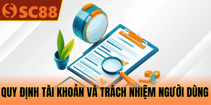 Quy định tài khoản và trách nhiệm người dùng
